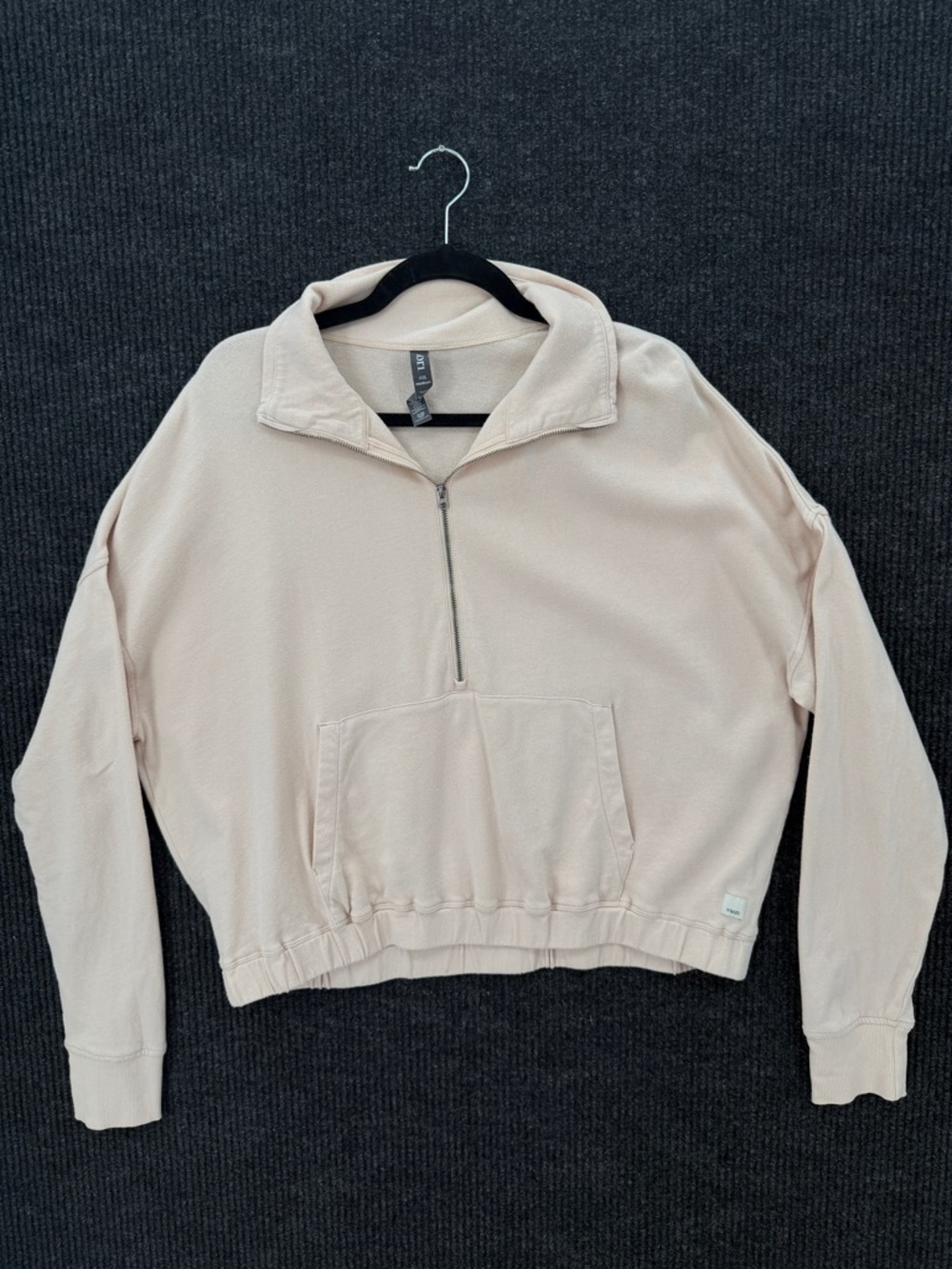 Vuori Sunnyside Half Zip Pullover Size‎ Medium Alabaster VW246